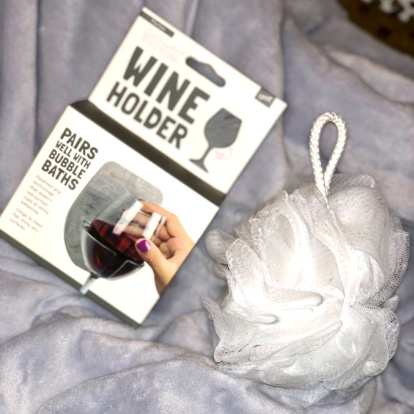 🍷SIPSKI Wineglass Holder- Lather-Sip-Rinse-Repeat